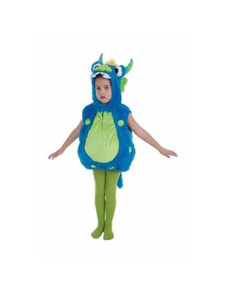 Costume per Bambini Azzurro Mostro 5-6 Anni (1 Pezzi)