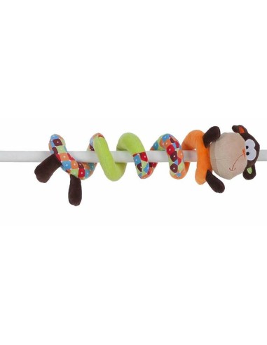 Fluffy toy Spiral 55 cm Monkey Multicolour