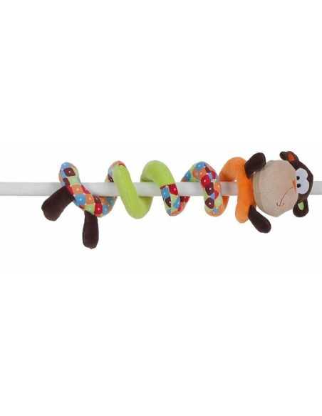 Jouet Peluche Spirale 55 cm Singe Multicouleur