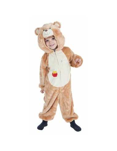 Déguisement pour Enfants Marron Clair Ours 3-4 Ans (2 Pièces)