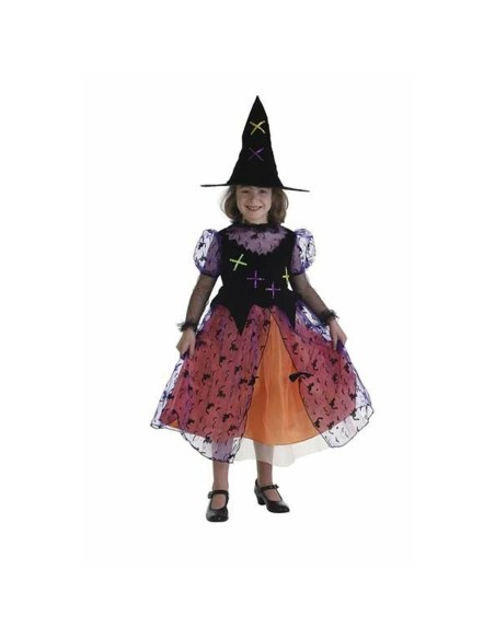 Costume per Bambini Strega 7-9 Anni (2 Pezzi)