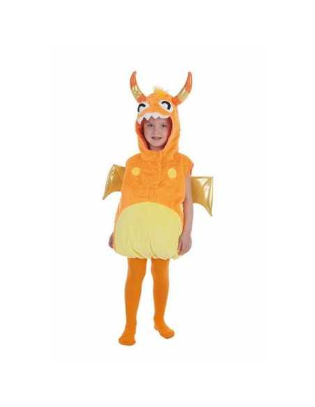 Costume for Children Orange Monster 5-6 Years (1 Piece)