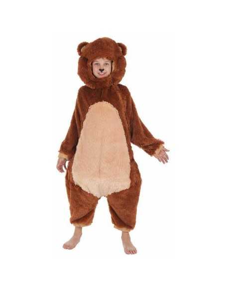 Costume for Children Brown Bear 8-9 years (2 Pieces)