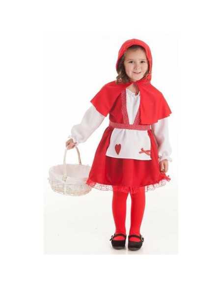 Costume for Children Little Red Riding Hood 5-7 Years (3 Pieces)