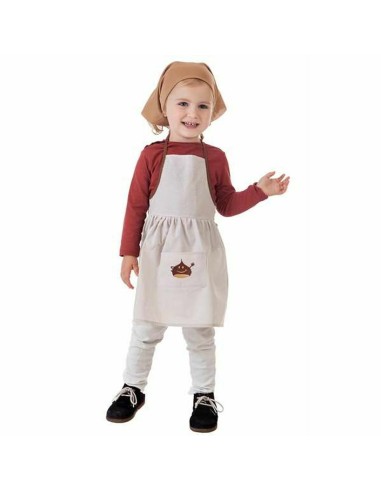 Costume per Bambini Cuoca Bianco