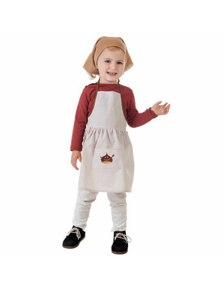 Costume per Bambini Cuoca Bianco