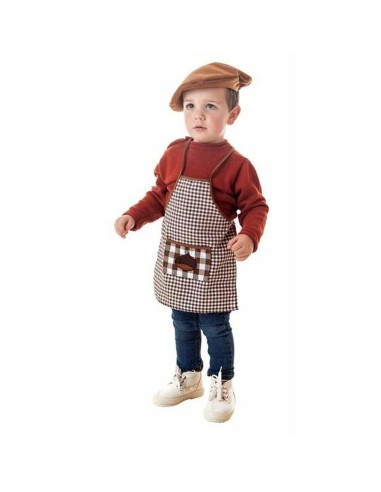 Costume for Children Brown Male Chef