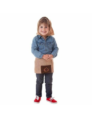 Costume per Bambini Cuoca Marrone Chiaro Marrone