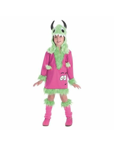 Costume for Children Green Pink Monster