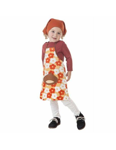 Costume for Children Flowers Female Chef