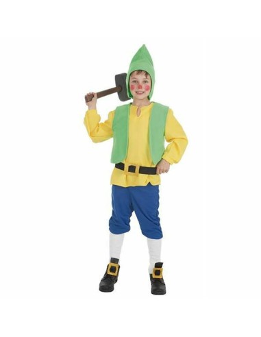 Costume per Bambini Gnomo Giallo (2 Pezzi)