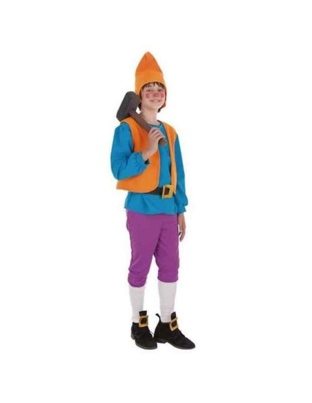 Costume per Bambini Azzurro Gnomo (2 Pezzi)