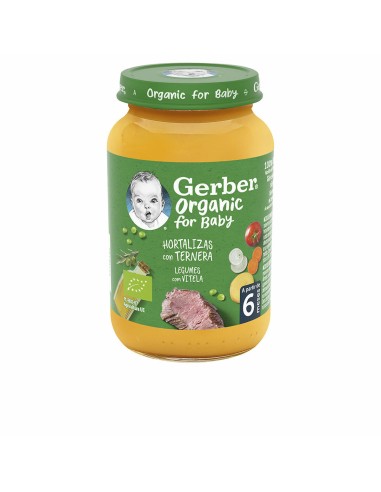 Omogeneizzato Nestlé Gerber Organic Verdure Carne di vitello 190 g