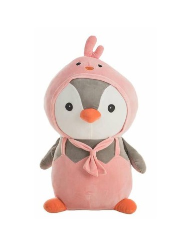 Jouet Peluche Kit Pingouin Rose 80 cm