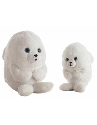 Jouet Peluche Phoque Blanc 30 cm