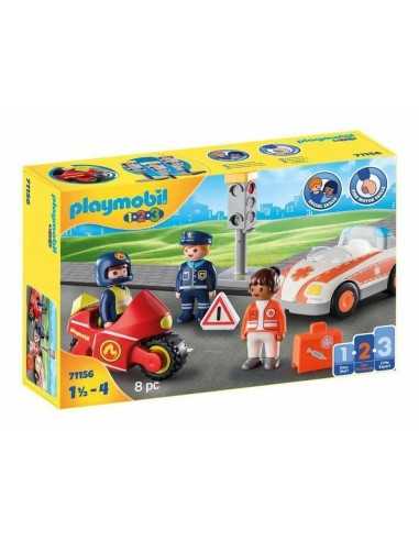 Playset Playmobil 71156 1.2.3 Day to Day Heroes 8 Pièces