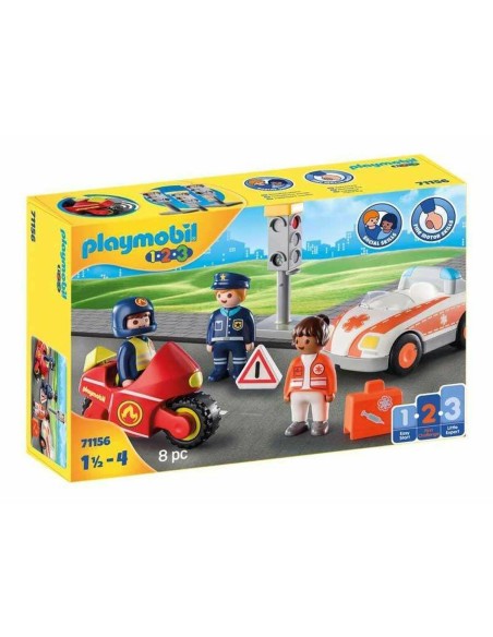 Playset Playmobil 71156 1.2.3 Day to Day Heroes 8 Stücke