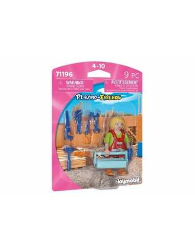 Playset Playmobil 71196 Playmo-Friends Technician 9 Pezzi