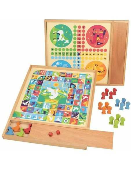 Board game Jeujura Game of goose and small horses