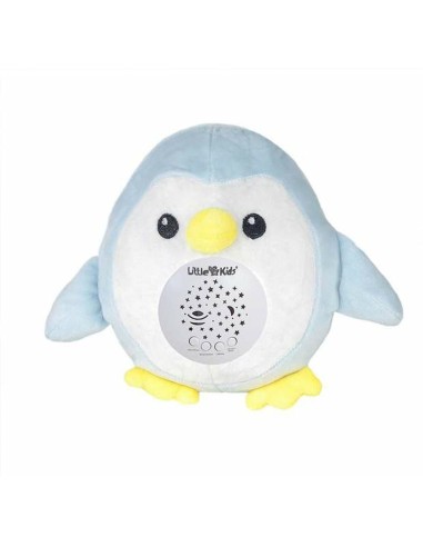 Musical Plush Toy Projector Blue Penguin