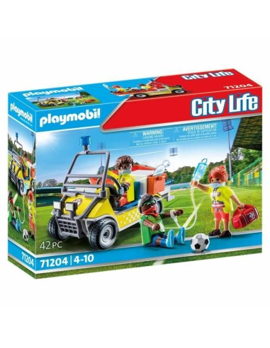 Playset di Veicoli Playmobil 71204 Calciatore 42 Pezzi