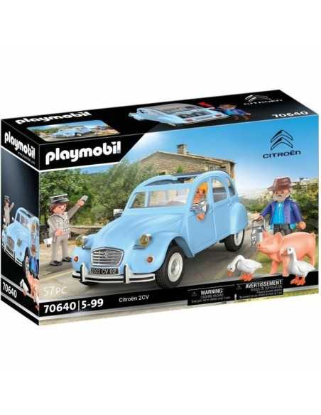 Playset di Veicoli Playmobil Citroen 2CV 70646 Macchina Azzurro 57 Pezzi