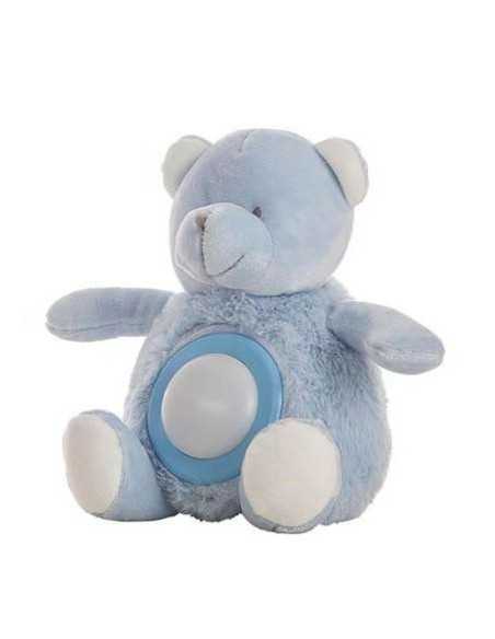 Orsetto di Peluche Azzurro Musica Luci 20 cm 20cm