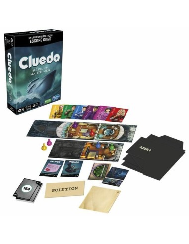 Jeu d’habileté Hasbro Cluedo Péril en Haute Mer Français (FR)