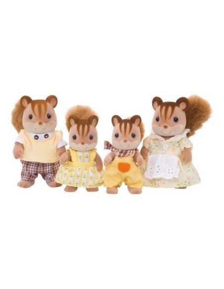 Poupées Sylvanian Families 4172 Family Ecureuil Roux 