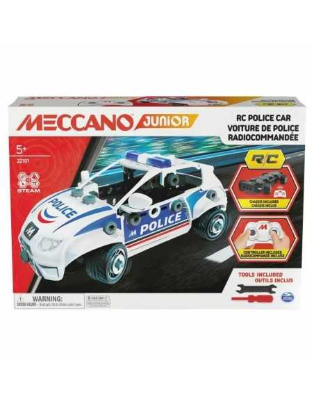 Remote-Controlled Vehicle Meccano Junior STEM Remote-Controlled Vehicle Police Car