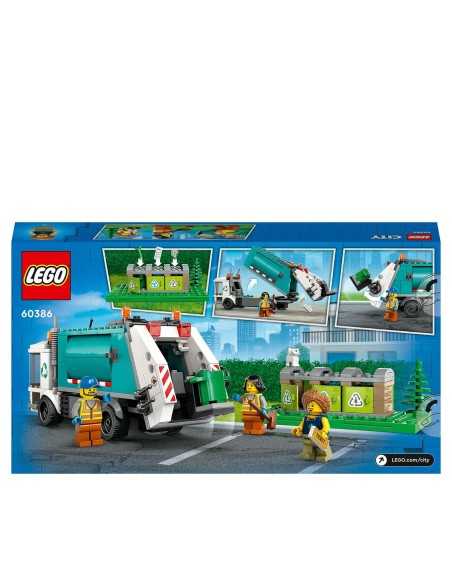 Playset Lego City 60386 Recycling truck Camion-benne