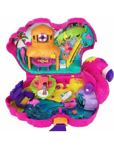 Playset Polly Pocket Flamingo Surprises