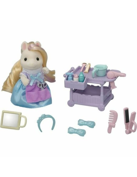 Personaggio d'Azione Sylvanian Families The Pony Mum and Her Styling Kit 