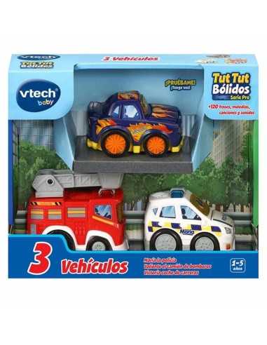 Jeu de Véhicules Vtech 8 x 9 x 5,5 cm 3 Pièces