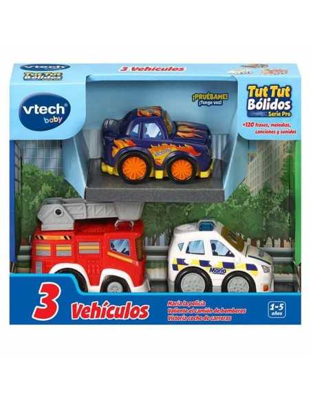 Jeu de Véhicules Vtech 8 x 9 x 5,5 cm 3 Pièces