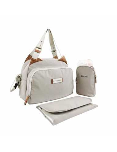 Diaper Changing Bag Baby on Board Titou Greige