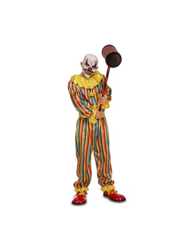 Costume for Adults My Other Me Male Clown (3 Pieces)