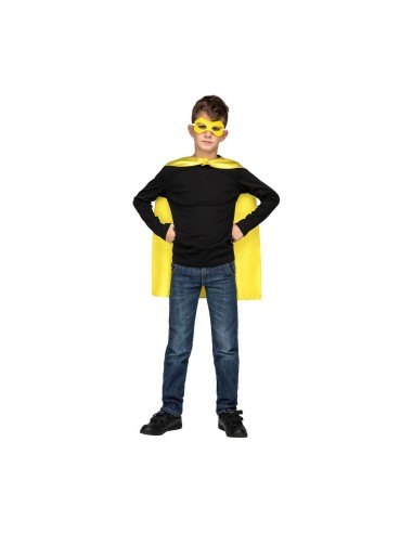 Costume per Bambini My Other Me Giallo Supereroe 3-6 anni (2 Pezzi)