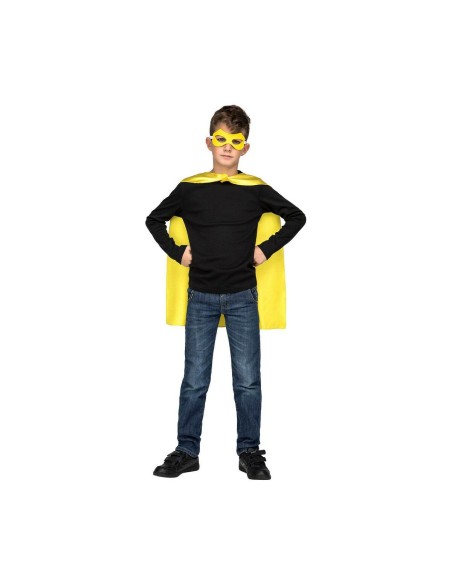 Costume per Bambini My Other Me Giallo Supereroe 3-6 anni (2 Pezzi)