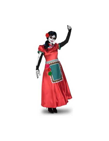 Costume for Children My Other Me Rosabella 10 Pieces 5-6 Years Catrina