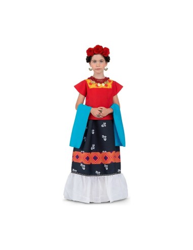 Costume for Children My Other Me Frida Kahlo (4 Pieces)