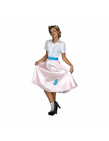 Costume for Adults My Other Me Pink Lady M/L (3 Pieces)