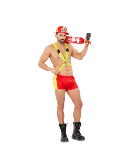 Costume for Adults My Other Me Fireman (3 Pieces)