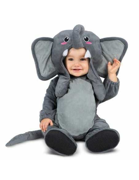 Costume per Neonati My Other Me Grigio Elefante 4 Pezzi