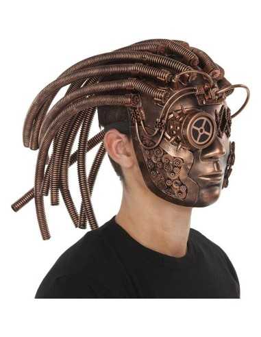 Maske My Other Me Hair Kupfer Steampunk