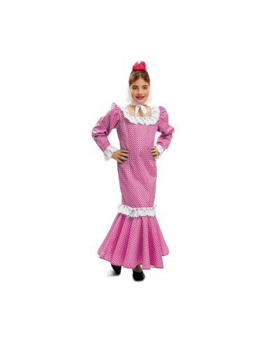 Costume for Children My Other Me Madrilenian Woman Pink (4 Pieces)