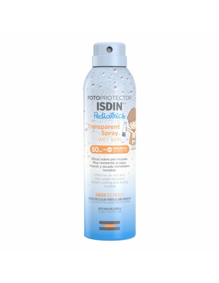 Crème Solaire pour Enfants en Spray Isdin Pediatrics Spf 50 250 ml