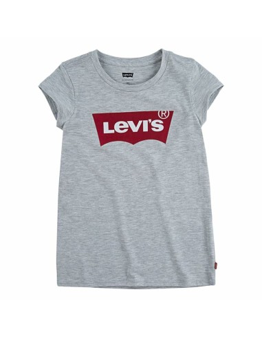 Maglia a Maniche Corte per Bambini Levi's Batwing Grigio chiaro