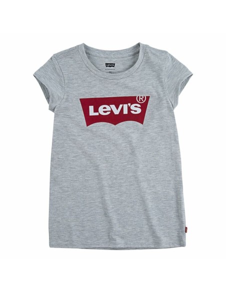 Maglia a Maniche Corte per Bambini Levi's Batwing Grigio chiaro