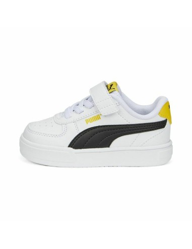 Chaussures de Sport pour Bébés Puma Caven Ac+ Blanc